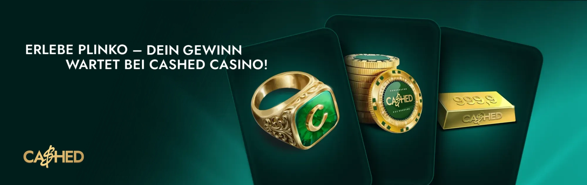 Hauptbanner des Cashed Casinos