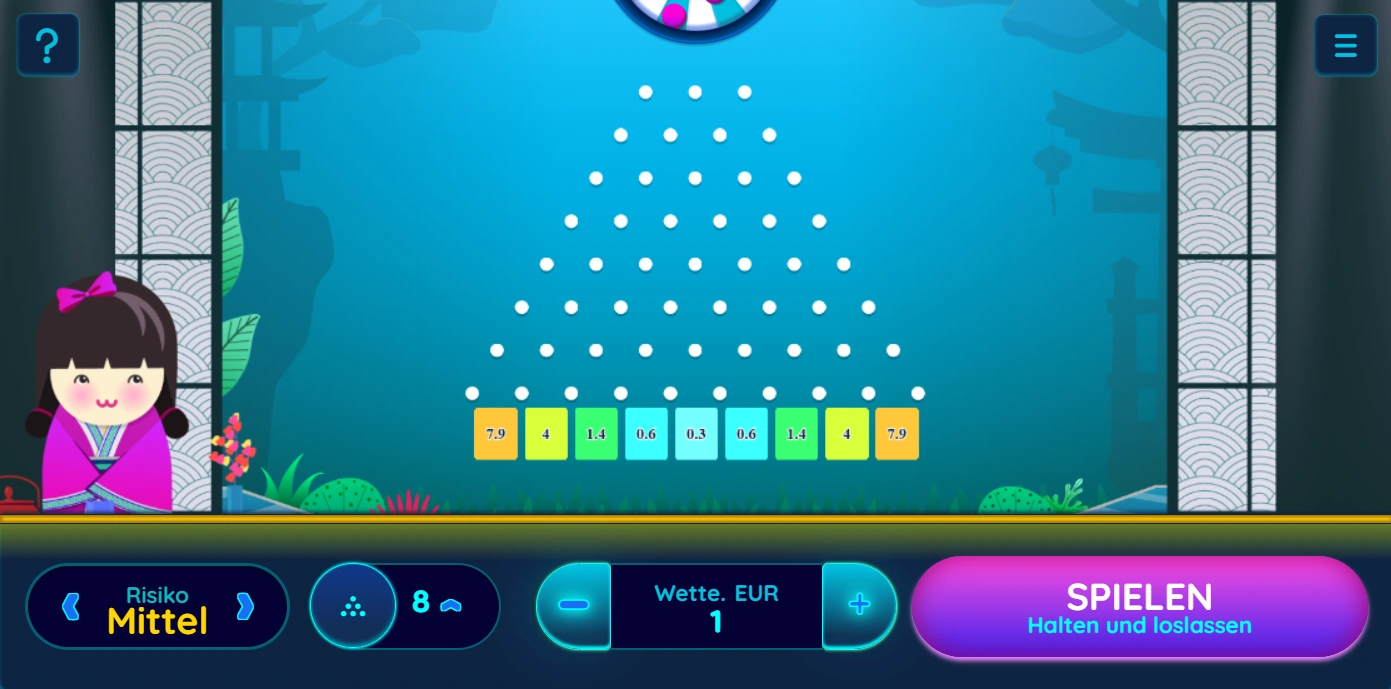 Cashed Casino Pinky Plinko Demo Spiel
