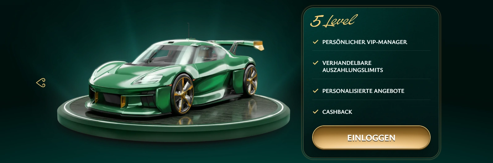 Cashed Casino VIP Levels