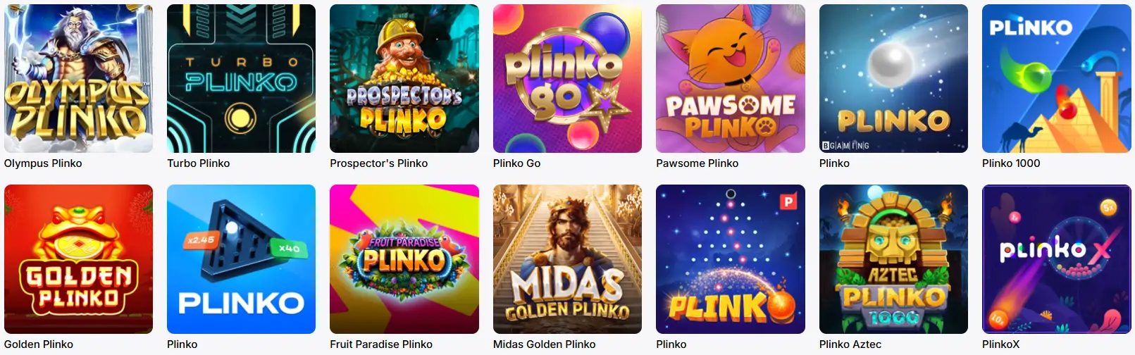 Vulkan Spiele Casino Alle Plinko Spiele